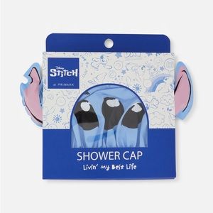 Disney Lilo & Stitch Character Novelty Shower Cap Blue Stitch